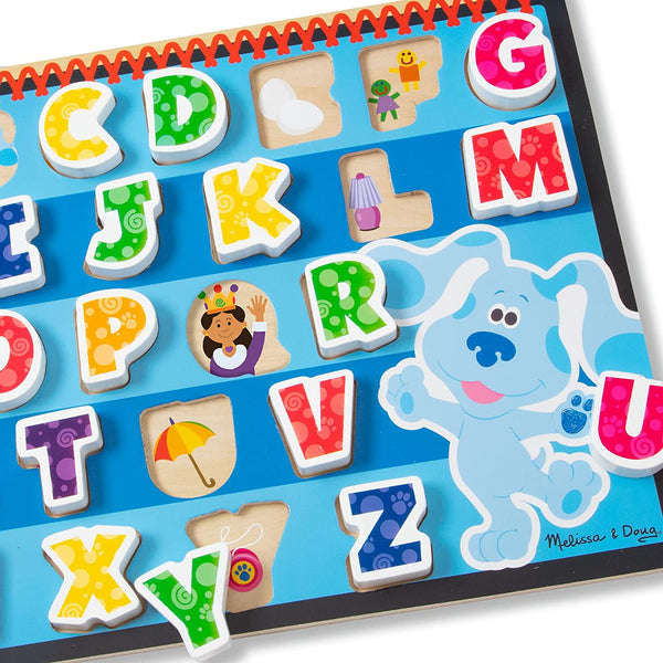 Blue's Clues & You! Wooden Chunky Puzzle - Alphabet (26 Pieces)