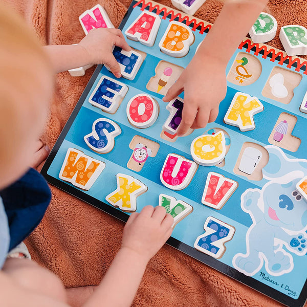 Blue's Clues & You! Wooden Chunky Puzzle - Alphabet (26 Pieces)